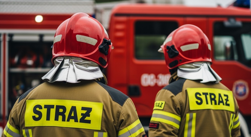 Czujny sąsiad uratował życie w pożarze w Jeleniowie – policja bada przyczyny tragedii