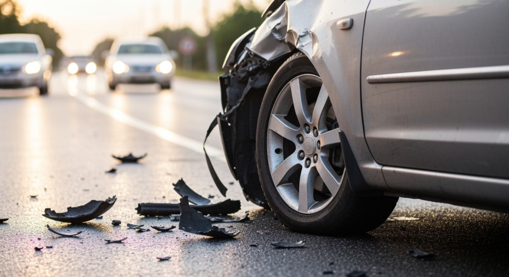 Szczytno: Kolizja z sarną w Orzynach. Uważaj na dzikie zwierzęta na drogach!