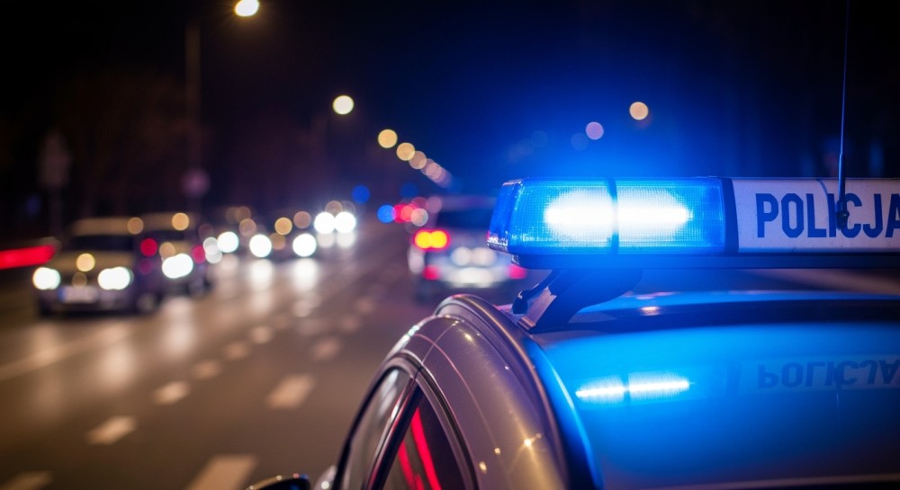 Szczytno: Lód z ciężarówki uszkodził auto – kierowca ukarany mandatem za zaniedbanie